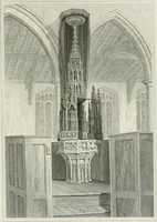 An illustration from Views of the most interesting collegiate and parochial churches in Great Britain; including screens, fonts, monuments .. (1824)