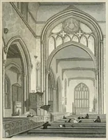 An illustration from Views of the most interesting collegiate and parochial churches in Great Britain; including screens, fonts, monuments .. (1824)