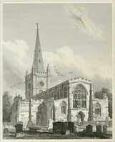 An illustration from Views of the most interesting collegiate and parochial churches in Great Britain; including screens, fonts, monuments .. (1824)