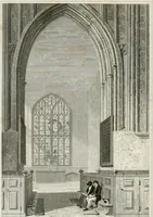 An illustration from Views of the most interesting collegiate and parochial churches in Great Britain; including screens, fonts, monuments .. (1824)