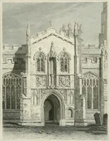 An illustration from Views of the most interesting collegiate and parochial churches in Great Britain; including screens, fonts, monuments .. (1824)