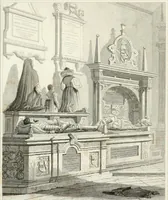 An illustration from Views of the most interesting collegiate and parochial churches in Great Britain; including screens, fonts, monuments .. (1824)