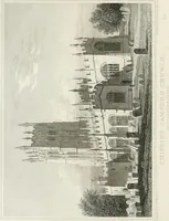 An illustration from Views of the most interesting collegiate and parochial churches in Great Britain; including screens, fonts, monuments .. (1824)