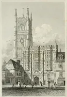 An illustration from Views of the most interesting collegiate and parochial churches in Great Britain; including screens, fonts, monuments .. (1824)