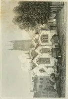 An illustration from Views of the most interesting collegiate and parochial churches in Great Britain; including screens, fonts, monuments .. (1824)