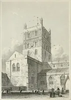 An illustration from Views of the most interesting collegiate and parochial churches in Great Britain; including screens, fonts, monuments .. (1824)