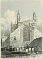An illustration from Views of the most interesting collegiate and parochial churches in Great Britain; including screens, fonts, monuments .. (1824)