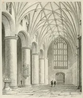 An illustration from Views of the most interesting collegiate and parochial churches in Great Britain; including screens, fonts, monuments .. (1824)