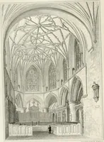 An illustration from Views of the most interesting collegiate and parochial churches in Great Britain; including screens, fonts, monuments .. (1824)