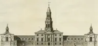 An illustration from Views of the most remarkable public buildings, monuments and other edifices in the city of Dublin (1780)