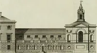 An illustration from Views of the most remarkable public buildings, monuments and other edifices in the city of Dublin (1780)
