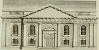 An illustration from Views of the most remarkable public buildings, monuments and other edifices in the city of Dublin (1780)