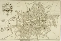 An illustration from Views of the most remarkable public buildings, monuments and other edifices in the city of Dublin (1780)