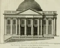 An illustration from Views of the most remarkable public buildings, monuments and other edifices in the city of Dublin (1780)