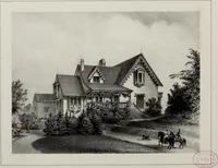 Picture 1 of 12 from Views : with ground plans of the Highland cottages at Roxbury (near Boston) (1845), leaf 10