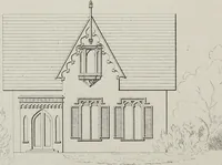 An illustration from Views : with ground plans of the Highland cottages at Roxbury (near Boston) (1845)