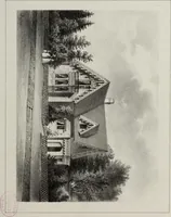 An illustration from Views : with ground plans of the Highland cottages at Roxbury (near Boston) (1845)
