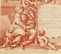 Picture 2 of 9 from VII tabulae Raphaelis Urbin [graphic] : longe celeberrimae quas hortatu P. Pauli Rubenij Eq. ingenti sumptu emptas in Angliam advehi jussit serenissimus Rex Carolus I. et quibus adservandis magnificam in Aula Hamptonensi Pinacothecam fieri imperârunt augustissimi Principes Gulielmus & Maria Rex & Regina = The seven cartons of Raphael Urbin : which King Charles the 1.st bought by advice of P. Paul Rubens and which are preserved in the Gallery at Hampton Court erected for that purpose by order of King William and Queen Mary (1722), leaf 2