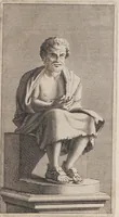 Picture 13 of 18 from Villa Borghese fvori di Porta Pinciana : con l'ornamenti che si osseruano nel di lei palazzo e con le figure delle statue più singolare : all'illustriss. ... d. Gio:Battista Borghese. (1700), leaf 335