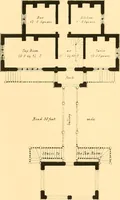 An illustration from Village architecture, being a series of picturesque designs for the inn, the schoolhouse, almshouses, markethouse, shambles, workhouse, parsonage, townhall, and church: forming a sequel to a work on rural architectue (1837)