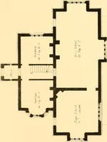 An illustration from Village architecture, being a series of picturesque designs for the inn, the schoolhouse, almshouses, markethouse, shambles, workhouse, parsonage, townhall, and church: forming a sequel to a work on rural architectue (1837)