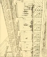 An illustration from Village architecture, being a series of picturesque designs for the inn, the schoolhouse, almshouses, markethouse, shambles, workhouse, parsonage, townhall, and church: forming a sequel to a work on rural architectue (1837)