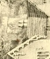 An illustration from Village architecture, being a series of picturesque designs for the inn, the schoolhouse, almshouses, markethouse, shambles, workhouse, parsonage, townhall, and church: forming a sequel to a work on rural architectue (1837)