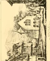 An illustration from Village architecture, being a series of picturesque designs for the inn, the schoolhouse, almshouses, markethouse, shambles, workhouse, parsonage, townhall, and church: forming a sequel to a work on rural architectue (1837)