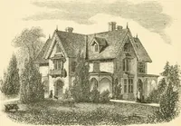 An illustration from Villas and cottages : a series of designs prepared for execution in the United State (1857)
