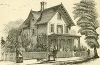 An illustration from Villas and cottages : a series of designs prepared for execution in the United State (1857)