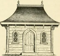 An illustration from Villas and cottages : a series of designs prepared for execution in the United State (1857)