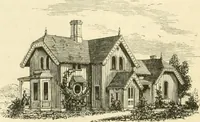 An illustration from Villas and cottages : a series of designs prepared for execution in the United State (1857)
