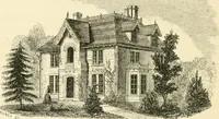 An illustration from Villas and cottages : a series of designs prepared for execution in the United State (1857)