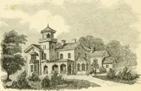 An illustration from Villas and cottages : a series of designs prepared for execution in the United State (1857)