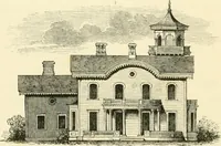 An illustration from Villas and cottages : a series of designs prepared for execution in the United State (1857)