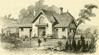 An illustration from Villas and cottages : a series of designs prepared for execution in the United State (1857)