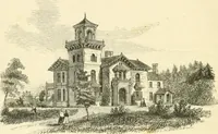 An illustration from Villas and cottages : a series of designs prepared for execution in the United State (1857)