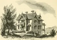 An illustration from Villas and cottages : a series of designs prepared for execution in the United State (1857)