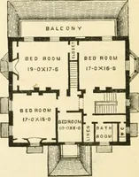 An illustration from Villas and cottages : a series of designs prepared for execution in the United State (1857)