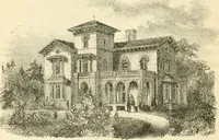 An illustration from Villas and cottages : a series of designs prepared for execution in the United State (1857)