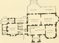 An illustration from Villas and cottages : a series of designs prepared for execution in the United State (1857)