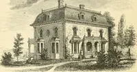 An illustration from Villas and cottages : a series of designs prepared for execution in the United State (1857)