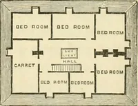 An illustration from Villas and cottages : a series of designs prepared for execution in the United State (1857)