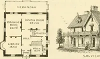 Picture 157 of 198 from Villas and cottages : a series of designs prepared for execution in the United State (1857), leaf 281