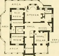 An illustration from Villas and cottages : a series of designs prepared for execution in the United State (1857)