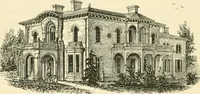 An illustration from Villas and cottages : a series of designs prepared for execution in the United State (1857)