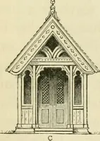 An illustration from Villas and cottages : a series of designs prepared for execution in the United State (1857)