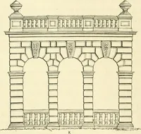 An illustration from Villas and cottages : a series of designs prepared for execution in the United State (1857)