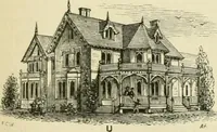 An illustration from Villas and cottages : a series of designs prepared for execution in the United State (1857)