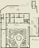 An illustration from Villas of Florence and Tuscany (1922)